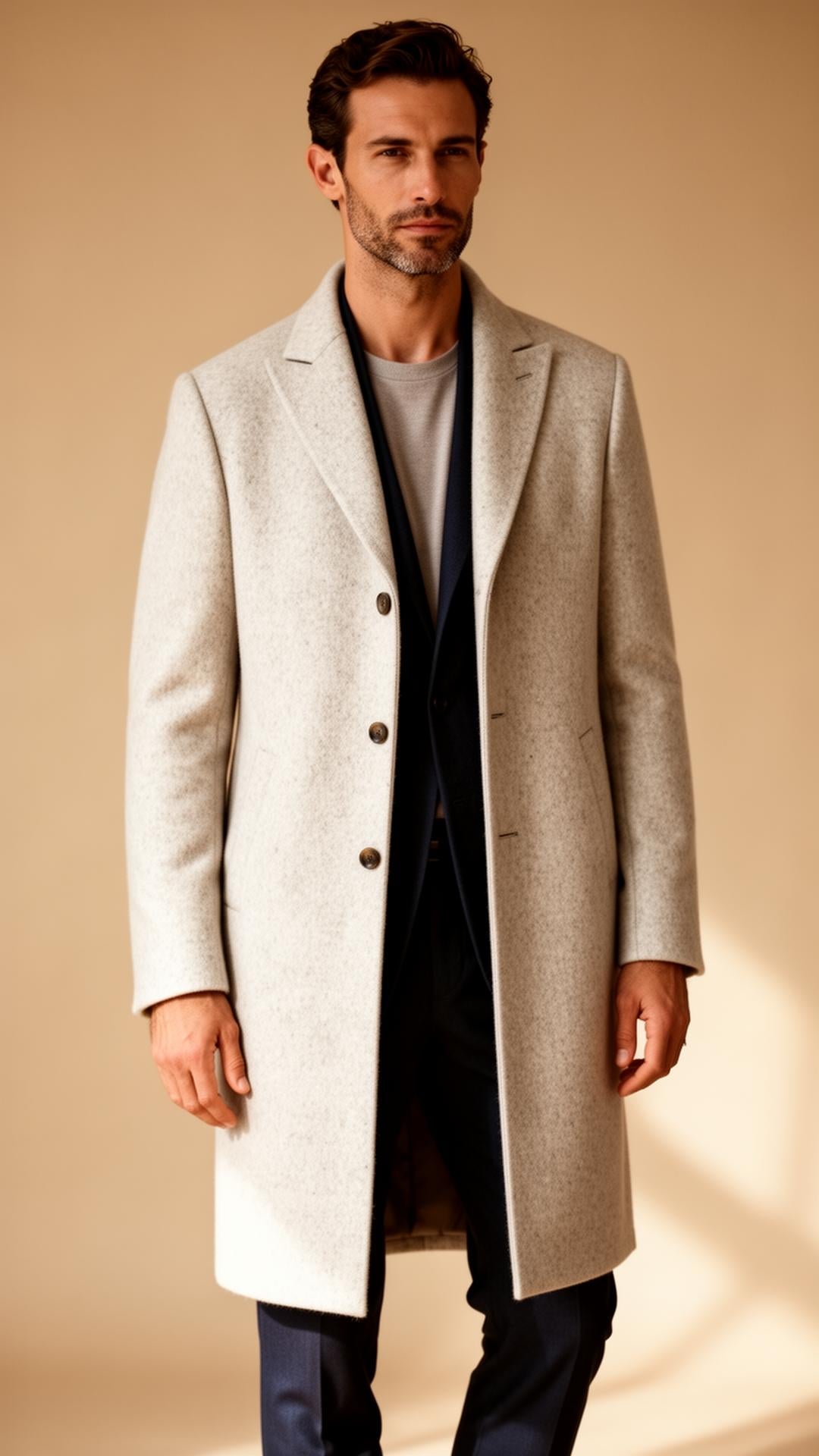 Munich wool overcoat